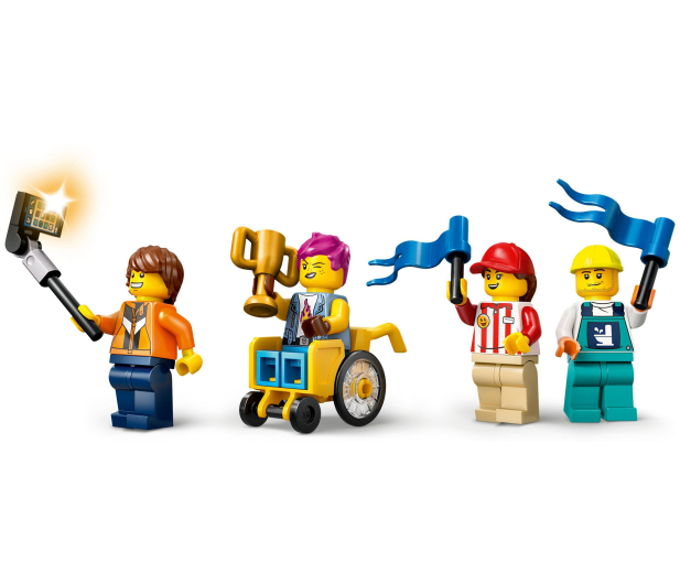 LEGO City 60460 Bez granic: tor z rampami dla wyścigówek - 1298089 - zdjęcie 4